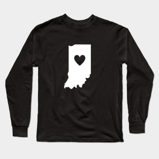 Indiana (white) Long Sleeve T-Shirt